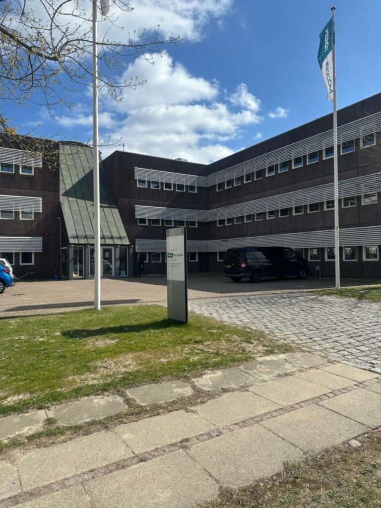 Elcon NRGis kontorbygning i Glostrup set udefra