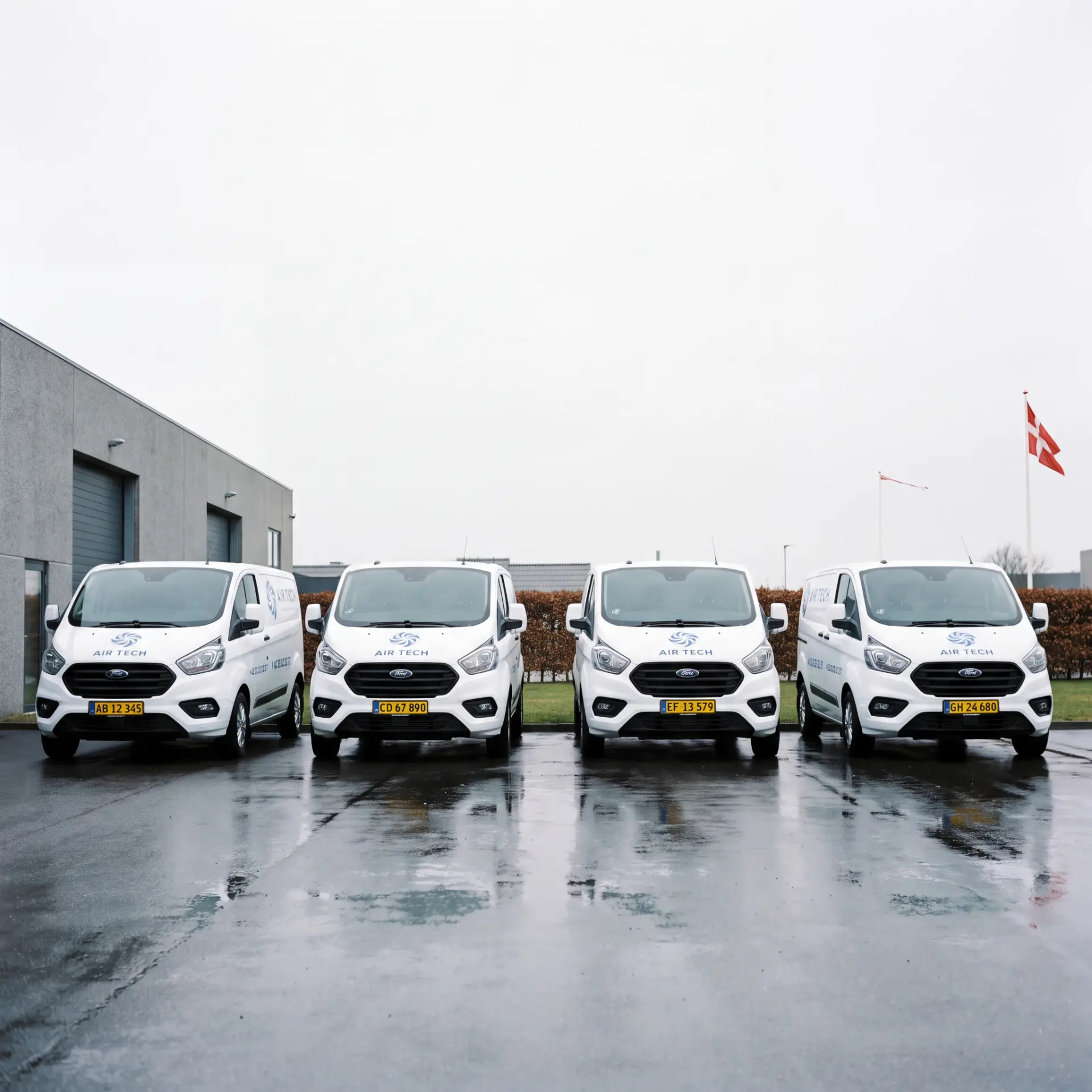 AIR TECH servicevogne klar til opgave